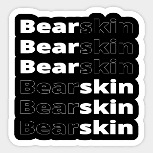 Bearskin Sticker